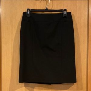 Classic Black Pencil Skirt